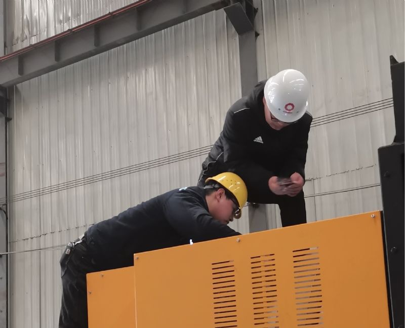 驗收通過，如期交付！新能源頭部企業(yè)蒞臨驗收設(shè)備